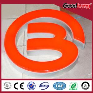 Quality arcylic 3d led waterproof anti-wind lighting advertising light box wholesale