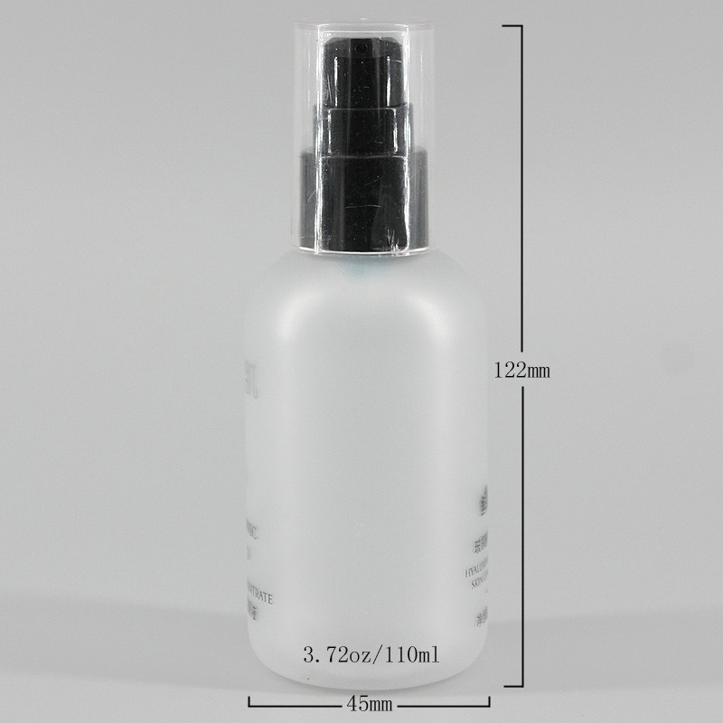 Frosted 3.72oz 100ml 110ml Face Cream Spray Bottle