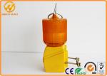 Single Battery Traffic Safety Equipment Flashing LED Traffic Warning Lights 500M