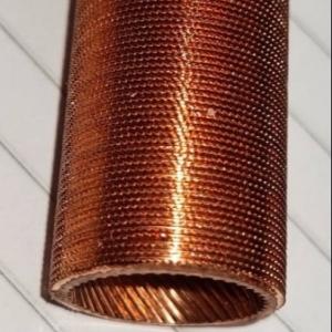 Quality DELLOK Inner Grooved Integral Finned Tube For Water Cooler wholesale