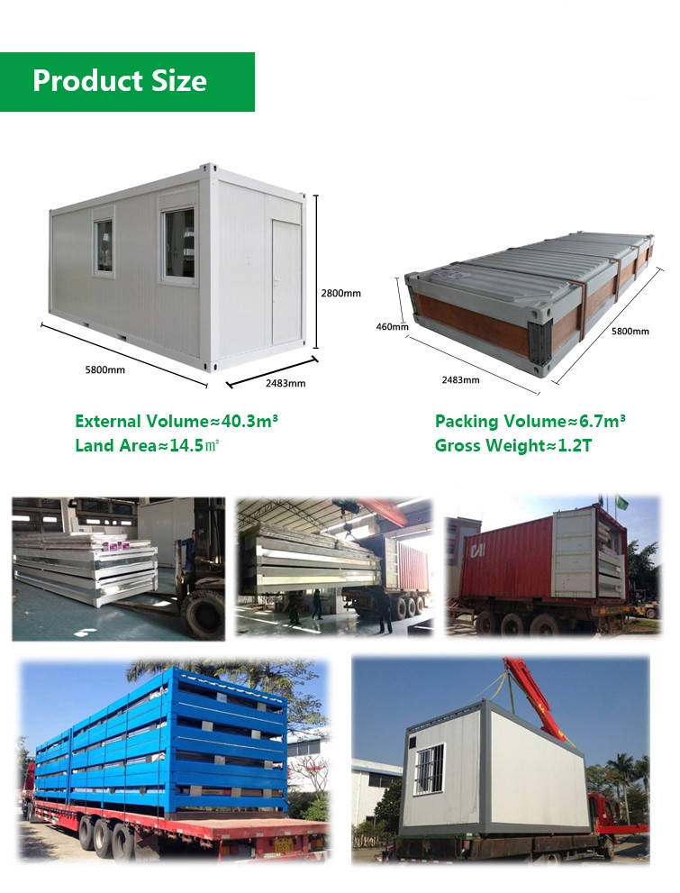 Living Luxury Shipping Container House / Pre Built Storage Container Homes