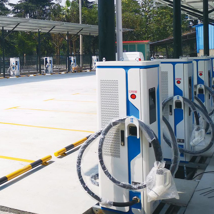 Car Charging DC EV Charger Station 60kw 120kw Chademo Type2