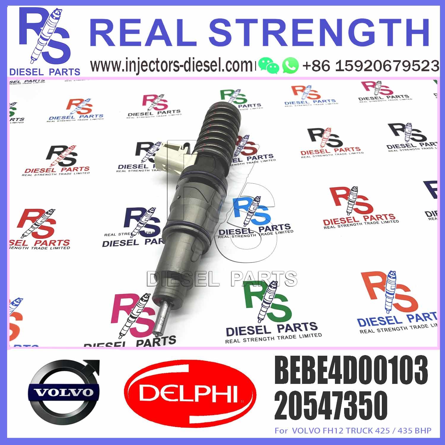 High Quality Diesel Fuel Injector 20547350 20510724 BEBE4D00103 For V-O-L-V FH12 TRUCK