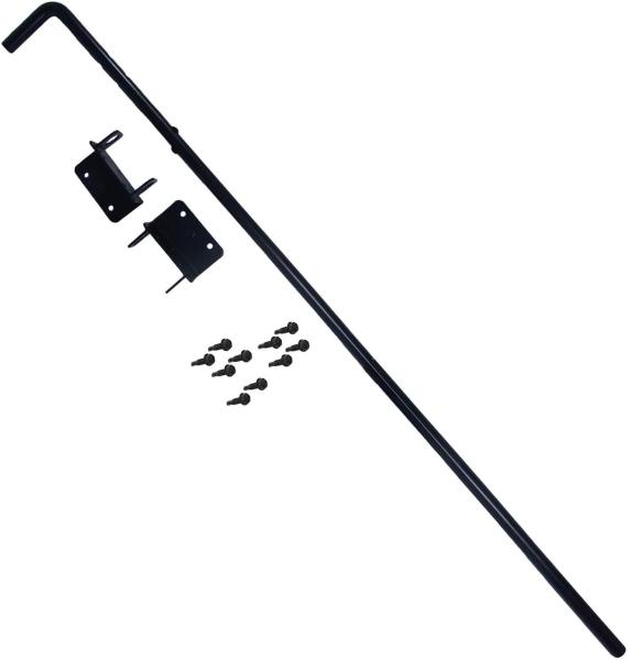Outdoor Living Heavy Duty Drop Rod Tube Gate Anchor with Powder Coated Stainless
