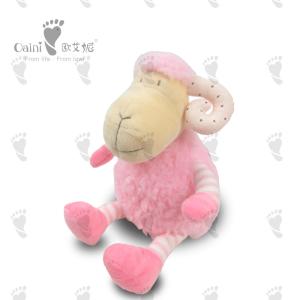 Quality Child Friendly Fabric Dog Toys Customized Fabric Goat Dog Toy 30 X 20cm wholesale