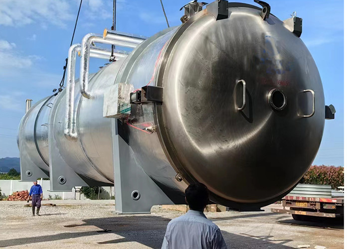 Industrial Vacuum Lyophilizer Freeze Dryer 100Kg/Batch