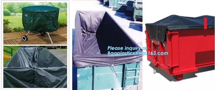 8Mil Open Top Drawstring Dumpster Container Liners,dumpster containe liners for garbage disposable,20 yard drawstring bl