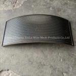Water Treatment Curved Wedge Wire Screen Anti Corrosion SS316 Run Down Screen