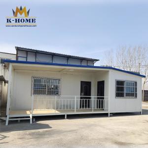 Quality Fast Installation Sandwich Panel Prefab House 2 Bedroom And 1 Living Room With Toilet wholesale