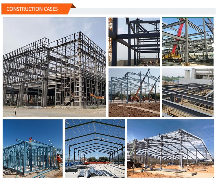 Insulation Sandwich Panel Roofing Gas Station Canopy Steel Structure for Your Success