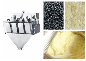 Quality Dimple Plate Linear Weigher Packing Machine 4 Head 3L 200g wholesale