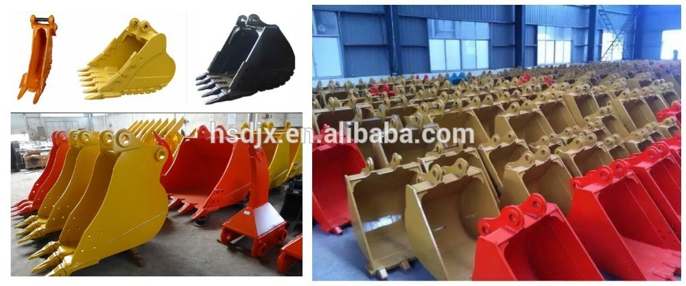 Construction machinery spare parts for loader bucket excavator bucket excavator parts