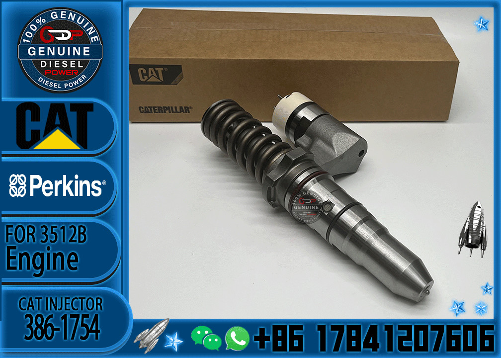 High Quality Engine Part Fuel Injector 172-4676 392-0202 386-1754 For Caterpillar CAT Engine 3512B 3516B 1724676 3920202