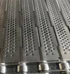 Industrial Stainless Steel Flat Top Chain Mesh Belt For Food Processing Conveyor