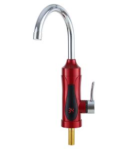 Quality CE Kitchen Instant Hot Water Tap Electric Heating 2-3KW With Temperature Display wholesale