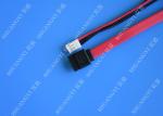 SATA (7+15) 22Pin Male To 7Pin Male with 4PIN Molex 4Inches Power Cable