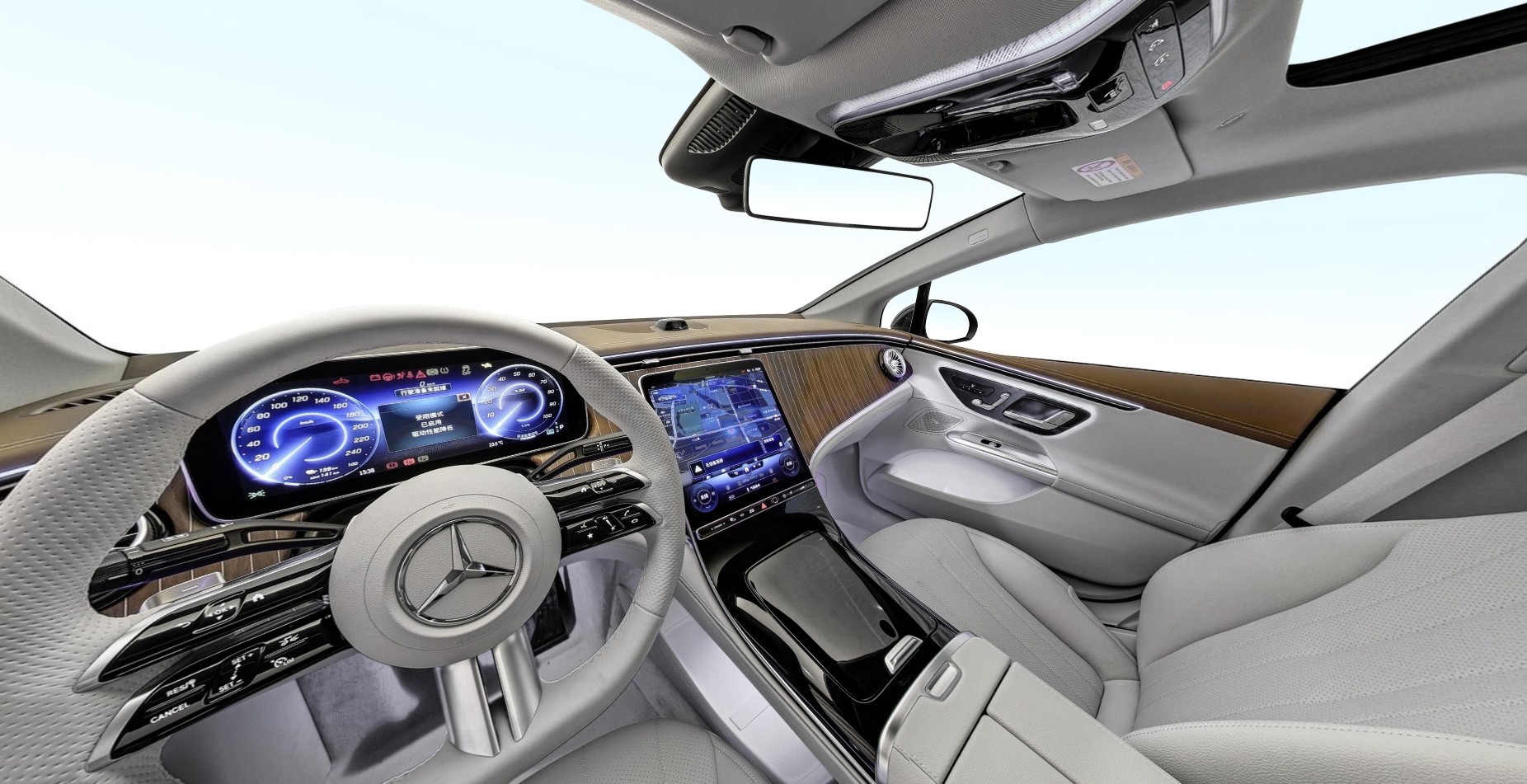 180km/h Pure Electric SUV Mercedes Benz EQE 350 4MATIC New Energy Vehicles
