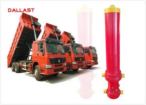 Quality ISO9001 Certification Dump Trailer Hydraulic Cylinder Welded Plunger Long Stroke wholesale