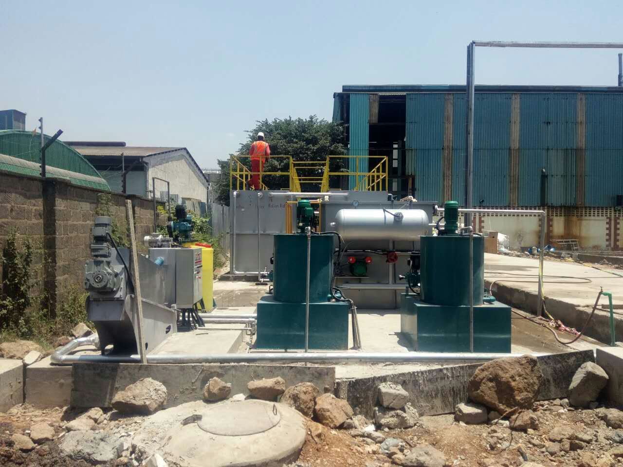 1500 kg Weight DAF Wastewater Treatment Plant for Large-Scale Wastewater Treatment