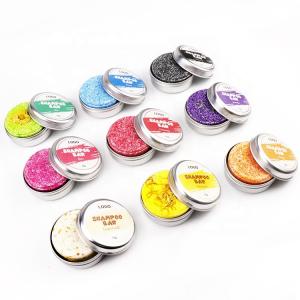 Quality Tin Box Hair Care Solid Soap , Natural Organic Vegan Shampoo Bar wholesale