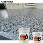 Seamless Epoxy Multi Flake Coating Against Retail Warehouses Daily Wear