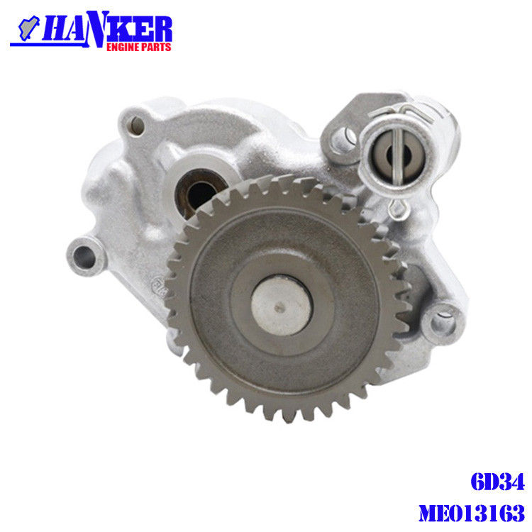ME013163 6D34 6D34T Engine Parts Oil Pump For Mitsubishi Japanese Engine Parts