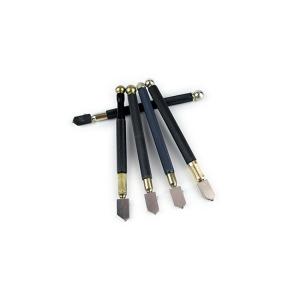 Quality Black Oil Glass Cutter Iron Handle Oil Filled Glass Tile Cutter Tool wholesale