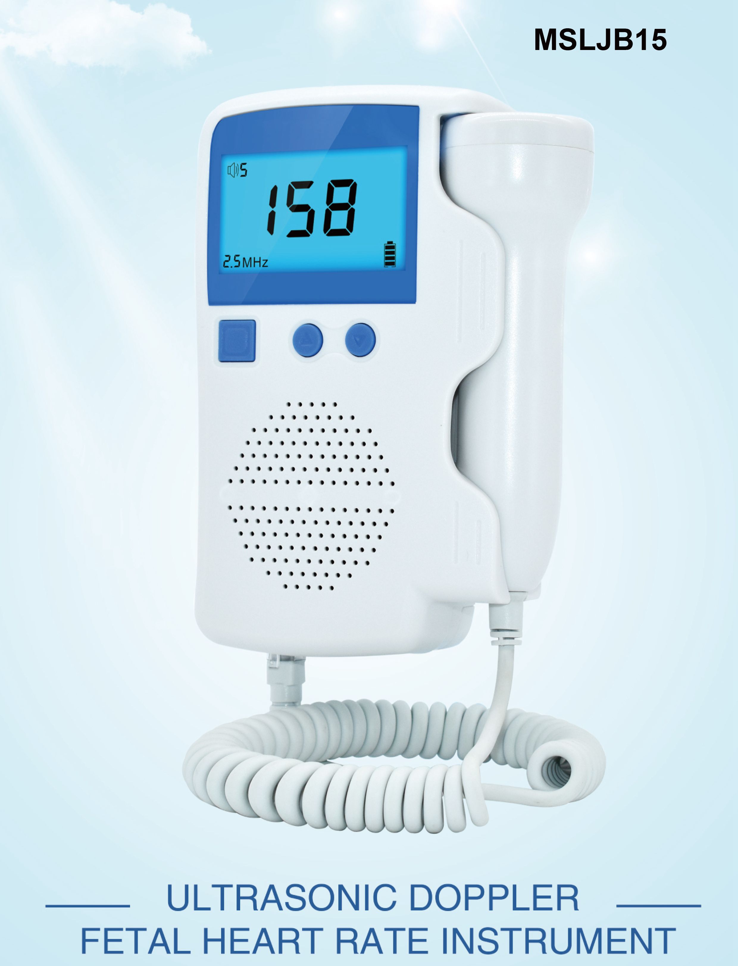 Ultrasonic Obstetrics And Gynecology Equipment Fetal Monitor CTG Machine Fetal Doppler