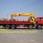 6X4 12 Tons Telescopic Boom Truck Mounted Crane