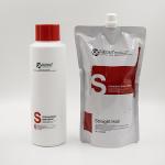 Hair Straightener Cream For Smooth Shiny Hair , Professional Curl Straightening