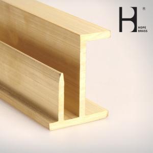 Quality OEM Corrosion Resistant Brass Extrusion Profiles For Door Frame wholesale