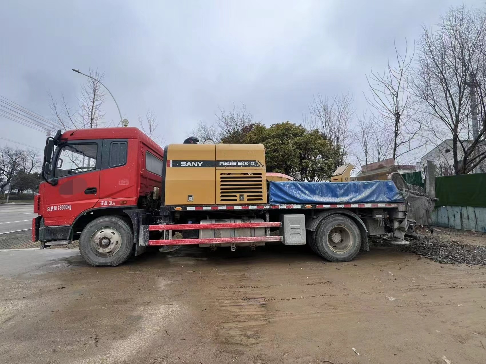 2021 Sany Heavy Industry (10023) Truck-mounted pump truck