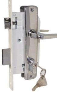Quality Double Mortise Lock Commercial Double Mortise Lock 031 / Small Entrance Mortise Lock wholesale