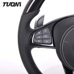 Sport Racing Wood Mercedes W222 Steering Wheel Amg PU Leather