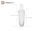 Emulsion Packaging Plastic Cosmetic Bottles Round Shape 100g Recycled
