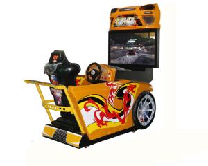 Quality 42 Inch Coin Operated Racing Game Machines For Game Hall With 1 Year Warranty wholesale
