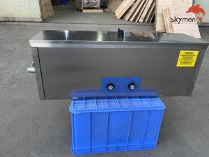China Basket Equipped Ultrasonic Gun Cleaner SUS304 Tank Drain Value For Long Rifle on sale