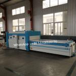Kitchen cabinet pvc door making machine automatic vacuum membrane press machine