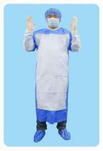 Quality Reinforced Surgical 60gsm Disposable Isolation Gowns wholesale