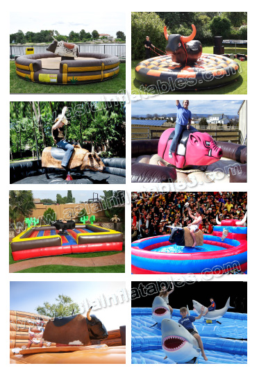 Hot sale inflatable bull rodeo machine ,inflatable mechanical bull for outdoor sport games