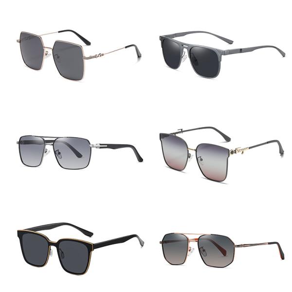 Fashion Designer ODM Custom Sunglasses Metal For Men Women