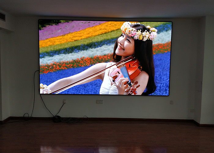 Indoor 4k Conference Room LED Display Front Service Small Pitch 172x86 dots