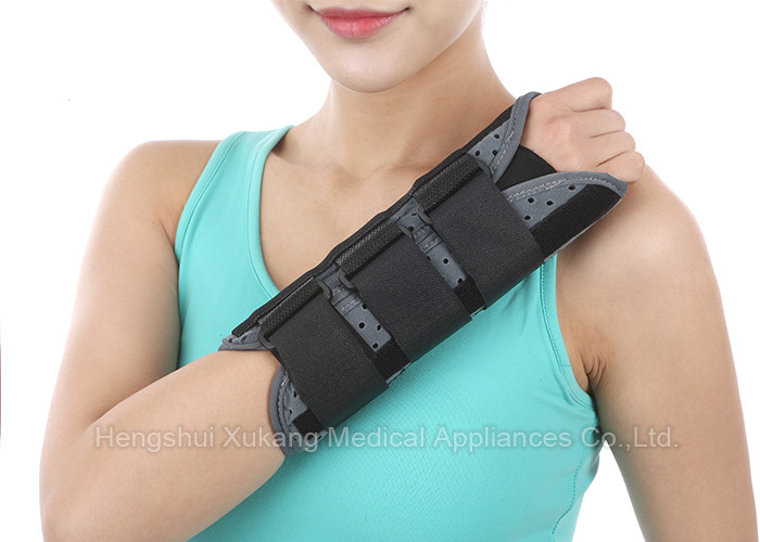 Pain Relief Removable Wrist Splint Good Adhesion Ergonomic Aluminum Steel Stays Inside
