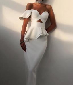 Quality Small Quantity Clothing Factory Formal Dresses Evening Party Cocktail Midi Bodycon Dress wholesale