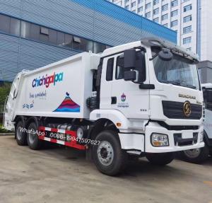 Quality 10 Wheeler SHACMAN H3000 Compressed Garbage Truck 20m3 Garbage Compactor wholesale