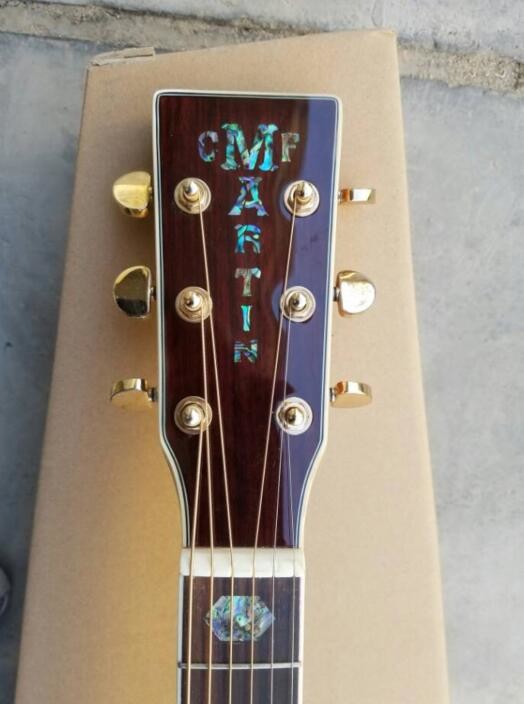 Wholesales Classical Acoustic Guitar Martin 41" Solid Spruce Top Rosewood back&side 301 EQ all Real Abalone Binding