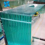 Customized Size 6mm Ultra Clear Toughened Glass For Bathroom