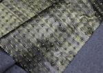 0.5mm Gold Rivet Faux Tooled Leather Fabric , High Quality PU Leather Anti -