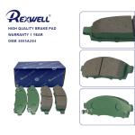 Auto Semi-Metal Ceramic Front Disc Brake Pads 4605A284 for MITSUBISHI L200 2.4 2
