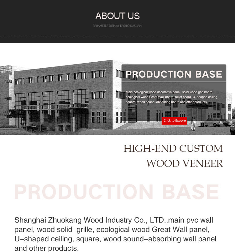 Factory Interior Decoration WPC Composite PVC Wall Panel WPC Indoor Wall Panel